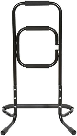 Bandwagon Chair Stand Assist - Portable Bar Helps You Rise from Seated Position - Lift Safety Elderly Assistance Products, Metal, Black