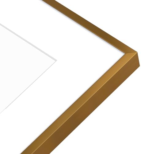 Golden State Art 3 Pack 12x12 Black Aluminum Frames, Real Glass Fronts