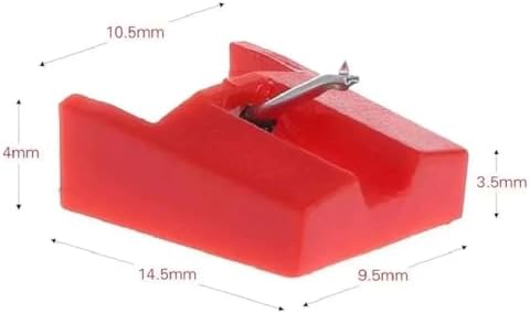 ICT04RS TTUSB10 Record Player Needle Turntable Stylus Moving Magnet | Replacement for ION ICT04RS - IONTTUSB10, ITTCD10, LPDock, LP2CD, LP2Flash