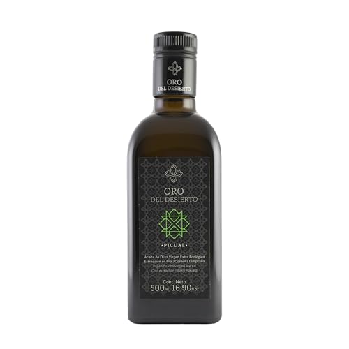 Oro Del Desierto Picual - Organic Gourmet Extra Virgin Olive Oil - 16.91 Fl Oz