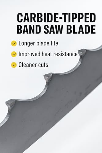 Dark Stone 131-1/2" Carbide-Tipped Resaw Bandsaw Blade, 3/4" x 2 TPI