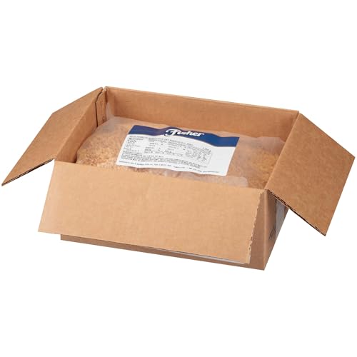 Fisher Granulated Peanuts Dry Roasted Unsalted, 5-Pound Packages (Pack of 1)