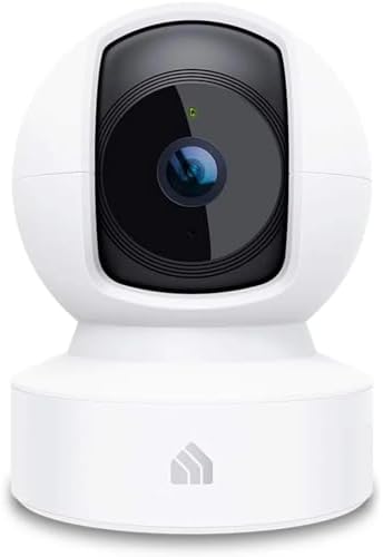 Kasa 1080p Indoor Pan/Tilt Wired Security Camera, Baby & Pet Monitor, EC70