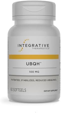 Integrative Therapeutics UBQH (100 mg) - Cellular Energy Support Supplement* - Dairy-Free - 60 Softgels (60 Servings)