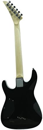 Unknown ivy 6 String Solid-Body Electric Guitar, Right, Black (ISJ-100 BK)