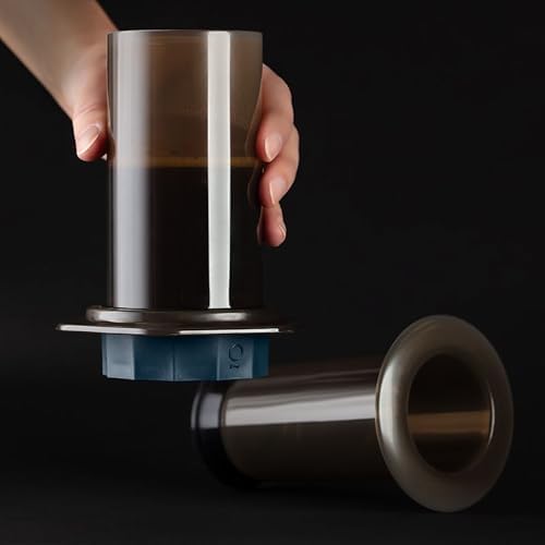 Fellow Prismo AeroPress Filter Cap for Espresso-Style Coffee & Cold Brew | No-Drip Seal, Pressure Actuated Valve, Reusable Stainless Steel Mesh