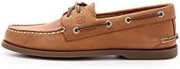 Sperry Men's Authentic Original 2-Eye Leather Boat Shoe, Sahara, 10.5