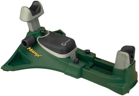 Caldwell Matrix Adjustable Ambidextrous and Adjustable Rifle, Pistol Shooting Rest for Range, Precision Shooting, Sight In and Stabilizing Shots