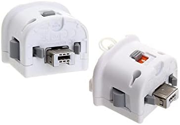 Wii Motion Plus Adapter for Original Wii Remote Controller(Pack of 2) (White)
