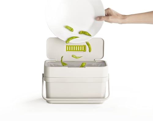 Joseph Joseph Compo Wall Mountable Compost Caddy, 1 Gallon