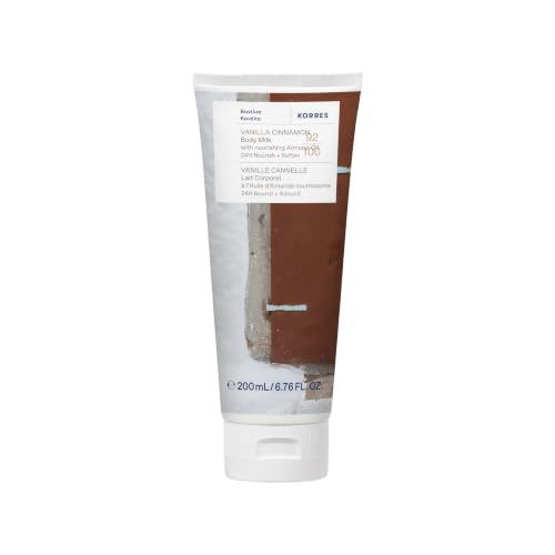 KORRES Olive Blossom Body Milk, Hydrating Lotion, 6.76 Fl Oz | With Aloe Extract, Greek Almond Oil & Provitamin B5; vegan, silicone- and paraben-free; one of 12 KORRES Body Milk scents.
