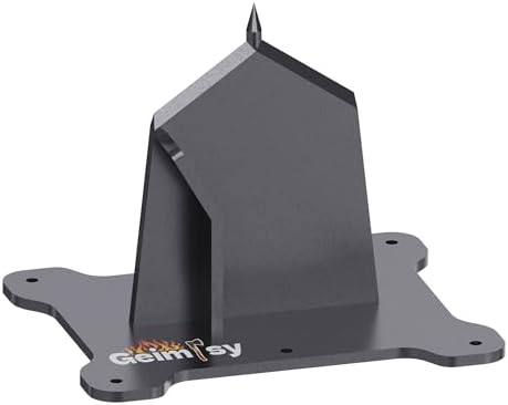 GanFindX Firewood Kindling Splitter Heavy Duty Wood Splitting Tool | Portable Ergonomic Design for Easy Firewood Preparation, Camping, Fireplace and Outdoor Use
