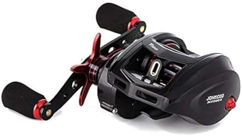 JOHNCOO Titan Baitcasting Reel Max Drag 13 Kgs Big Fish Fishing Reel for Saltwater and Freshwater Heavy Duty