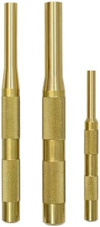 Mayhew Tools 67008 Brass Pin Punch, 12-Piece Set