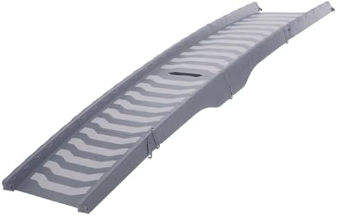 Trixie Folding Pet Ramp, Black | Folding Dog Ramp with High Traction Surface, Ideal for Cars and SUVs, Foldable, Easy to Store and Clean