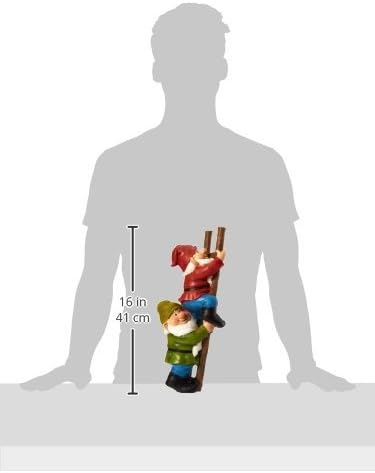 Design Toscano Garden Gnome Statue - Digger The Gnome - Outdoor Garden Gnomes - Funny Lawn Gnome Statues