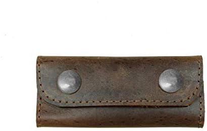 Hide & Drink, Handle Grip Replacement for Luggage Bags, Travel Accessories, Full Grain Leather, Handmade, Bourbon Brown