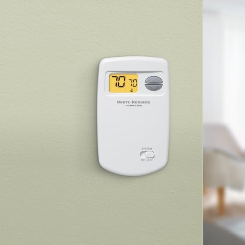 White-Rodgers 70 Series Classic, Non-Programmable, Thermostat, 1E78-140