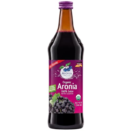 Aronia Original Organic Aronia Juice, Not From Concentrate, 23.7 fl oz