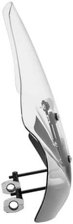 TCMT Motorcycle Large Windshields Clear Windscreen 7/8" 1" Handlebars Mounts Fit For Polaris Arctic Cat Honda Yamaha Can-Am Kawasaki ATVs