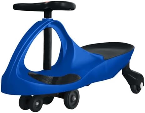 Wiggle Car Ride On Toy - No Batteries, Gears or Pedals - Twist, Swivel, Go - Outdoor Ride Ons for Kids 3 Years and Up by Lil' Rider (Hot Pink and Black)