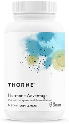 THORNE Hormone Advantage, DIM, SGS & Pomegranate Extract, 60 Capsules