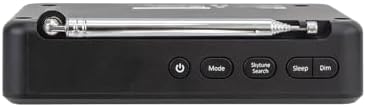 Ocean Digital WR-18 Handheld Portable Internet Radio, FM, Bluetooth Speaker, Micro SD, Rechargeable, 5 Preset Buttons, Dimmer, Auto-Off Timer