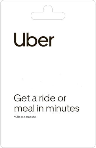 Uber Physical Gift Card