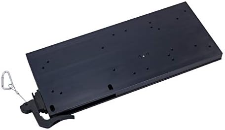 Motorguide 8M0095972 Universal Aluminum Quick-Release Bracket Kit for Electric Trolling Motors, Black Finish