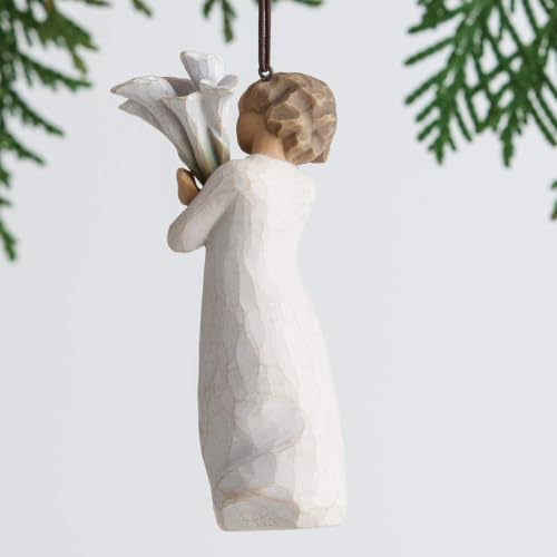 Willow Tree Abundance Hanging Ornament, Sculpted Hand-Painted Figure | Cast from a Susan Lordi Original Carving, Meaningful Gift for Any Occasion, Ready to Hang, Collectible Resin Keepsake