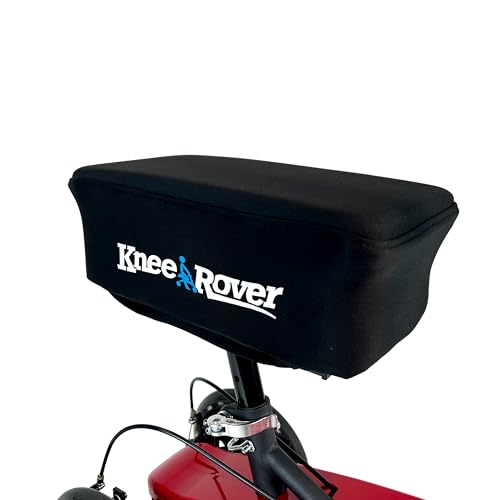 KneeRover Memory Pad Knee Scooter Pad Cover Cushion Accessory | Removable Cover, Comfortable Memory Foam Cushion Insert, Fits Most KneeRover Models