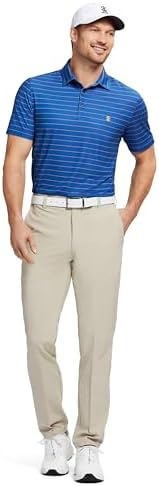 Izod Mens Golf Swingflex Straight-fit Flat-Front Pants