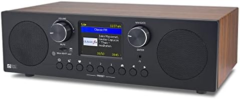 Ocean Digital WR-800 FM Wi-Fi Internet Radio Stereo Speakers Micro SD Line Out Aux in 30