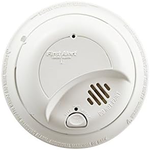 First Alert BRK SMI100-AC Hardwired Smoke Detector with Battery Backup, 6-Pack