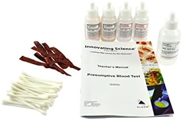 ALDON Innovating Science Forensic Chemistry: Presumptive Blood Test Kit - Materials for 30 Tests