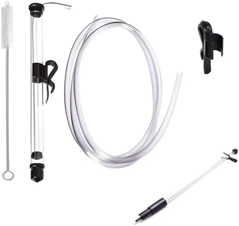 Fermtech Mini 14" Long Deluxe Siphoning Kit – Complete Home Brewing Equipment for Beer, Wine, Mead, and Craft Brew Making, Includes Auto Siphon Pump