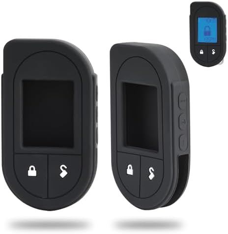 Remote Case for Viper, Soft Silicone Car Key Case Shell, Protective Fob Cover with Button