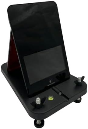 Alignment and Leveling Stand for Swing Caddy SC4 / SC4Pro Golf Launch Monitor, Voice Caddy, Adjustable Height, Built-in Level, Alignment Stick Holder