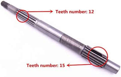 SouthMarine Boat Engine 44-803744002 Propeller Shaft for Mercury 6HP-.9HP