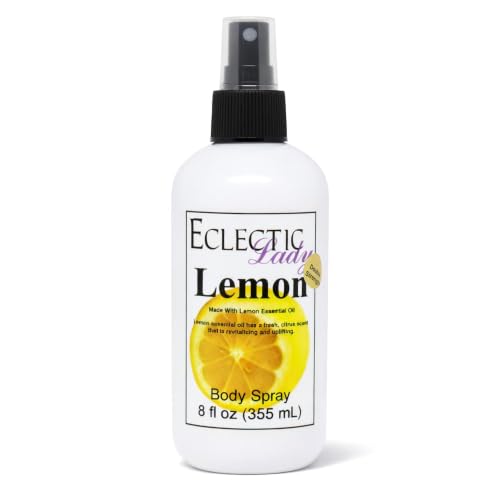 Lemon Body Spray, Double Strength, 2 ounces, Body Mist