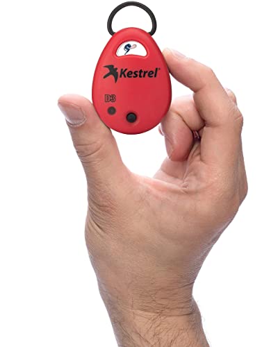 Kestrel Drop D3 Wireless Temperature, Humidity and Pressure Data Logger, Red | Red