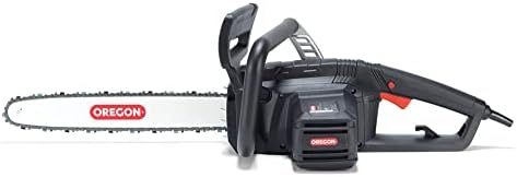 Oregon CS1400 15 Amp Electric Chainsaw, Powerful Corded Electric Saw with 16-Inch Guide Bar & ControlCut Saw Chain, Quiet & Low Kickback