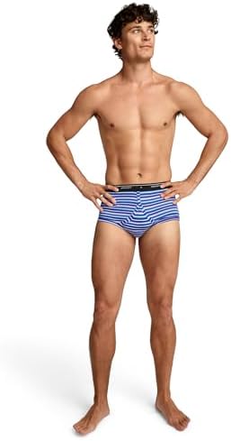 Jockey Classic Full Rise Brief- 3 Pack - 100% Cotton Underwear for Men