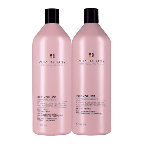 Pureology Pure Volume Shampoo & Conditioner Set – For Fine Hair