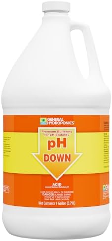 General Hydroponics pH Up Liquid Premium Buffering For pH Stability, Quart