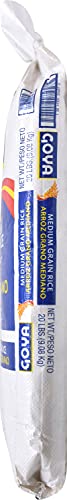 Goya Foods Enriched Medium Grain Rice, 20 Pound (Pack of 1)