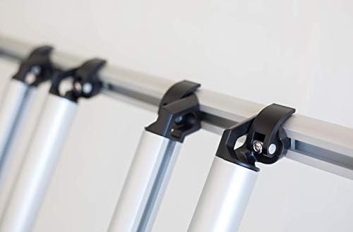 3 Bike Rack for Truck Bed - 3 Standard All-Aluminum Tire Bike Rack for Full Size Trucks - Effortless Wheel Mount, Skip Front Tire Removal, Drill-Free Installation - Gift Set for Men