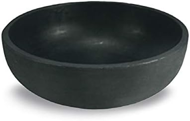 Crescent Garden Orinoco Planter Bowl – Double-Walled Resin Pot for Succulents, Flowers Without Drain Hole - 21" W x 8.25" H (Weathered Concrete)