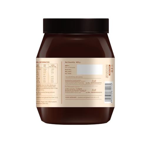Jiva Ayurveda Amla Candy (Chatpata) - 400g (14.1 oz) | Tangy Indian Gooseberry Bites | Natural Vitamin C & Antioxidant Rich | Zesty Sweet & Spicy