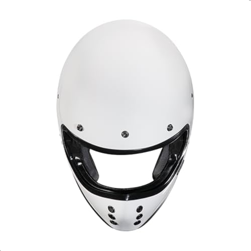 HJC V60 Solid Off-Road Motorcycle Helmet with IS-10 Internal Visor, DOT Approved (Semi Flat Black, X-Small)